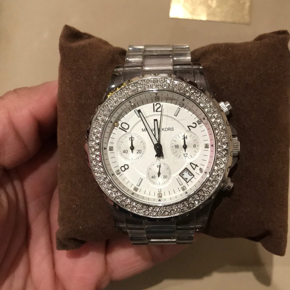 Clear MK watch